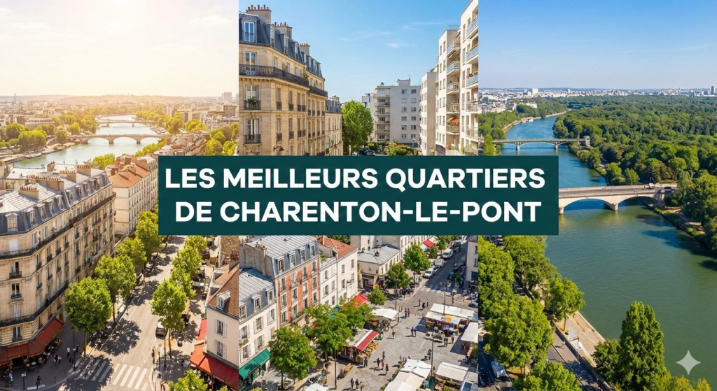 Les meilleurs quartiers de Charenton-le-Pont : où habiter entre métro et bois de Vincennes ?